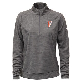 Nike F Pacer Quarter Zip Top - Grey Heather